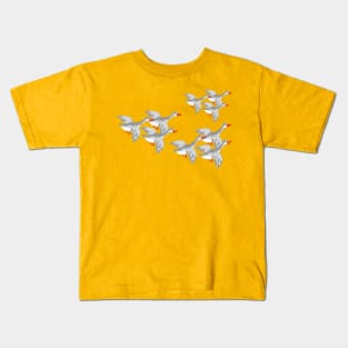 flying geese Kids T-Shirt